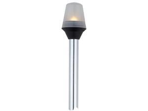 Attwood Frosted Globe All-Around Pole Light w/2-Pin Locking Collar Pole - 12V - 42'' Attwood Frosted Globe All-Around Pole Light w/2-Pin Locking Collar Pole - 12V - 42''