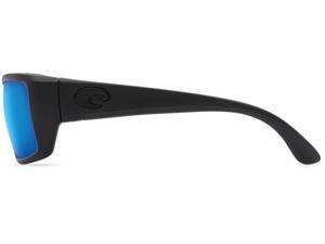 Costa Del Mar Fantail Blackout Square Sunglasses Blue Lens 580P Costa Del Mar Fantail Blackout Square Sunglasses Blue Lens 580P