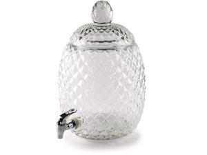 Circleware Aberdeen Pineapple Shaped Beverage Dispenser, Clear, 2.1 Gallons Circleware Aberdeen Pineapple Shaped Beverage Dispenser, Clear, 2.1 Gallons