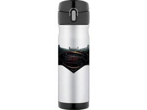 Thermos Stainless Steel Commuter Bottle, Batman V Superman, 16 Ounces Thermos Stainless Steel Commuter Bottle, Batman V Superman, 16 Ounces
