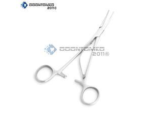 OdontoMed2011 5 SELF LOCKING CURVED FORCEPS STAINLESS STEEL QUALITY INSTRUMENTS