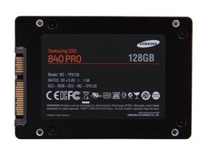 Samsung 840 Pro 128GB 2.5" SATA3 III Solid State Drive SSD (MLC) MZ-7PD128BW