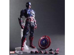 Action Figure - Marvel - Captain America Variant Play Arts Kai Action Figure - Marvel - Captain America Variant Play Arts Kai