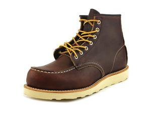 Red Wing Shoes 6-Inch Moc Toe Lug Men US 8 Brown Moc Boot Red Wing Shoes 6-Inch Moc Toe Lug Men US 8 Brown Moc Boot