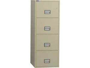Phoenix Archivo Fire File Filing Cabinet with Key Lock 4 Drawer 