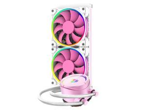 Fans & PC Cooling ID-COOLING PINKFLOW 240 CPU Water Cooler 5V Addressable RGB AIO Cooler 240mm CPU Liquid Cooler 2X120mm RGB Fan, Intel 115X/2066, AMD TR4/AM4 (Remote Controller is Included) Fans & PC Cooling ID-COOLING PINKFLOW 240 CPU Water Cooler 5V Addressable RGB AIO Cooler 240mm CPU Liquid Cooler 2X120mm RGB Fan, Intel 115X/2066, AMD TR4/AM4 (Remote Controller is Included)