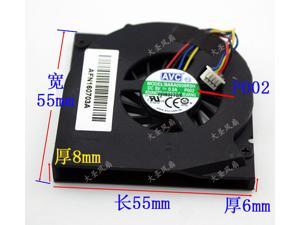 AVC BAAA0508R5H notebook graphics card cooling fan DC5V modified outlet 55*55*8mm