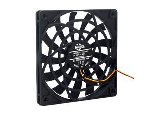 NEW 120mm slim fan 12012 0.19A 12MM thick slim chassis cpu cooling fan high quality silent cooler