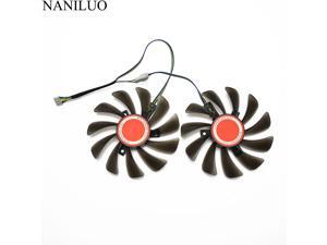 2pcs/set 95MM FDC10U12S9-C CF1010U12S XFX RX580 GPU Cooler Cooling Fan HIS RX 580 Grahics Card VGA Replacement 2pcs/set 95MM FDC10U12S9-C CF1010U12S XFX RX580 GPU Cooler Cooling Fan HIS RX 580 Grahics Card VGA Replacement