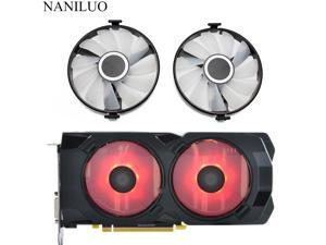 1 pair FDC10U12S9-C Cooler Fan Replace  XFX AMD Radeon RX 470 480 580 RX580 RX480 RX470 EDITION Crimson Graphics Card Cooling Fan