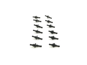 8PCs Silicone Rubber Cooling Fan Mounts Anti-Vibration Anti Noise Rubber Rivets Pin PC case 8PCs Silicone Rubber Cooling Fan Mounts Anti-Vibration Anti Noise Rubber Rivets Pin PC case