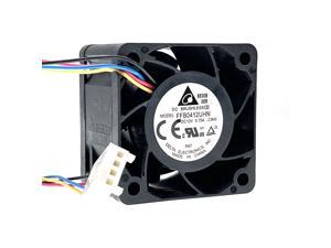 40mm 12V High Speed Powerful PWM Cooling Fan for DELTA FFB0412UHN 4cm 4028 0.75A 14000RPM Axial Computer PC Server Fan