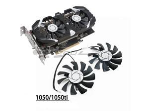 For MSI GTX 1050ti 1050 soaring wind GTX 1650 graphics card cooling fan HA8010H12F-Z 75MM 2Pin