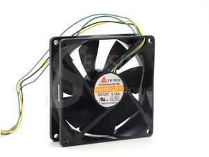 Y.S.Tech FD129225LB 9225 90mm 9cm DC 12V 0.15A silent chassis power supply cooling fan computer case cooler