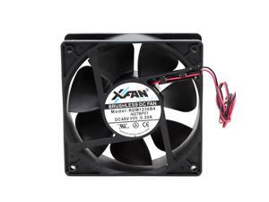 12CM case cooler RDM1238B4 DC 48V 0.30A 12038 dual ball bearing cooling fan durable for XFAN 120*120*38mm 12CM case cooler RDM1238B4 DC 48V 0.30A 12038 dual ball bearing cooling fan durable for XFAN 120*120*38mm