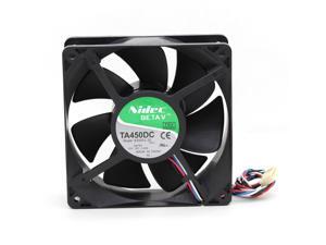 Original Nidec TA450DC B35502-35 12038 12cm 12V 1.4A 120*38mm For D8794 PWM controller fan 4wire case cooling fan Original Nidec TA450DC B35502-35 12038 12cm 12V 1.4A 120*38mm For D8794 PWM controller fan 4wire case cooling fan