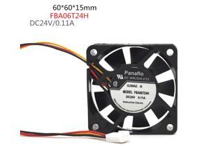Original 6cm Panaflo FBA06T24H 6015 DC24V 0.11A 3-pin inverter cooling fan Original 6cm Panaflo FBA06T24H 6015 DC24V 0.11A 3-pin inverter cooling fan