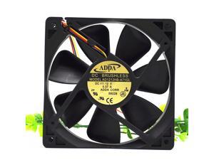 Original ADDA AD1212HB-A71GL DC12V 0.37A 12CM 12025 case cooling fan Original ADDA AD1212HB-A71GL DC12V 0.37A 12CM 12025 case cooling fan