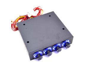 NEW STW-6002 3.5" PC CPU HDD 4 Channel Speed Fan Controller with Blue LED GDT Controller and CPU HDD VGA NEW STW-6002 3.5" PC CPU HDD 4 Channel Speed Fan Controller with Blue LED GDT Controller and CPU HDD VGA