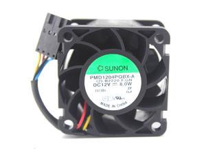 Sunon PMD1204PQBX-A 4CM 4028 12V 8.0W 4 lines 4-pin server cooling fan