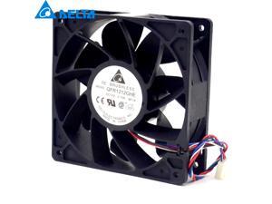 NEW original DELTA QFR1212GHE 12cm 12038 2.7A 120*120*38mm DC 12V 4-pin PWM Speed cooling fan