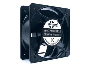 IP67 waterproof AC 220V-240V SXD15050B2LM 150*50mm 150mm 15cm metal frame axial case cooling fan