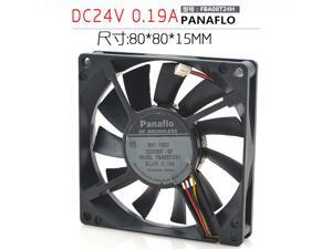 Panaflo FBA08T 24H 8015 24V 0.19A 8CM/cm Mute Converter Fan Panaflo FBA08T 24H 8015 24V 0.19A 8CM/cm Mute Converter Fan