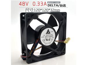 1pcs  Delta BCB1012UH DC12V 3.84A 4-wire cooling fan