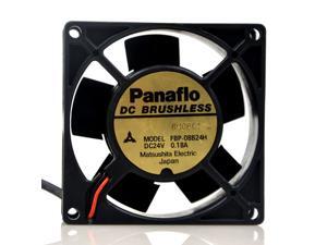 Matsushita Panaflo FBP-08B24H 24V 0.18A 8CM 8032 silent heat dissipation fan Matsushita Panaflo FBP-08B24H 24V 0.18A 8CM 8032 silent heat dissipation fan