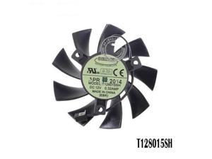 NEW T128015SH 75MM 2P 2Pin DC 12V 0.32AMP Cooling Fan For EVGA GTX 650 650Ti GTS 450 Graphics Card Cooler Fans