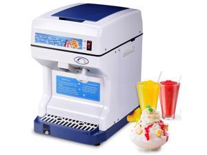 Costway Electric Ice Shaver Machine Tabletop Shaved Ice Crusher Ice Snow Cone Maker
