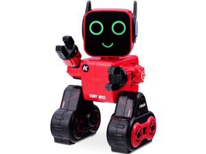 Costway K3 RC Robot Programmable Touch & Sound Control Piggy Bank Sing Dance Kids Gift Red