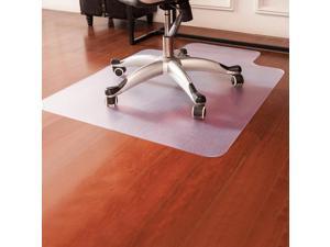 Costway 48'' x 36'' PVC Home Office Chair Floor Mat For Wood/Tile 1.50mm Thick