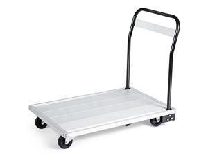 Costway Folding Aluminum Platform Truck Moving Platform Hand Truck 770LB Weight Capacity Costway Folding Aluminum Platform Truck Moving Platform Hand Truck 770LB Weight Capacity