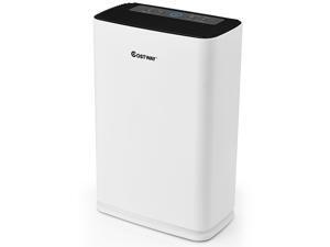 Costway Air Purifier True HEPA Filter Carbon Filter Air Cleaner Home Office 800 sq.ft Costway Air Purifier True HEPA Filter Carbon Filter Air Cleaner Home Office 800 sq.ft