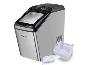 Nugget Ice Maker Machine Countertop Chewable Ice Maker 29lb/Day Self-Cleaning
