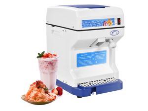 Costway Electric Ice Shaver Machine Tabletop Shaved Ice Crusher Ice Snow Cone Maker