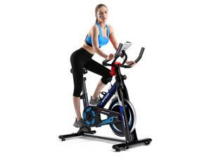 Indoor Cycling Bike Exercise Cycle Trainer Fitness Cardio Workout LCD Display Indoor Cycling Bike Exercise Cycle Trainer Fitness Cardio Workout LCD Display