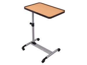 Seville Classics Mobile Laptop Desk Cart Rich Cherry Model