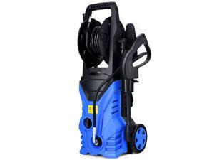 2030PSI Electric Pressure Washer Cleaner 1.7 GPM 1800W with Hose Reel Blue 2030PSI Electric Pressure Washer Cleaner 1.7 GPM 1800W with Hose Reel Blue