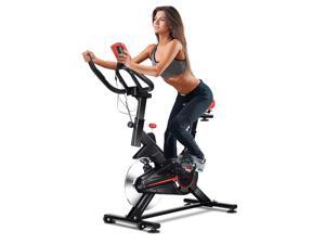 Indoor Cycling Bike Exercise Cycle Trainer Fitness Cardio Workout LCD Display Indoor Cycling Bike Exercise Cycle Trainer Fitness Cardio Workout LCD Display