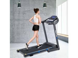 Goplus 2.25HP Folding Treadmill Electric Motorized Power Running Fitness Machine Goplus 2.25HP Folding Treadmill Electric Motorized Power Running Fitness Machine