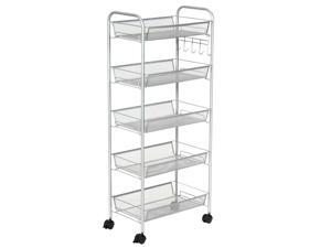 5 Tier Mesh Rolling File Utility Cart Storage Basket Home Office Kitchen Grey 5 Tier Mesh Rolling File Utility Cart Storage Basket Home Office Kitchen Grey