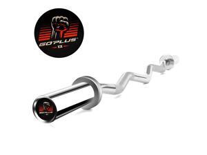 47”Phosphate Steel Olympic EZ Curl Bar 28mm Grip Home Gym Fitness Equipment 47”Phosphate Steel Olympic EZ Curl Bar 28mm Grip Home Gym Fitness Equipment