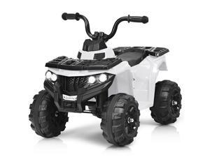 6V Battery Powered Kids Ride On ATV 4-Wheeler Quad w/ MP3 & LED Headlight Blue 6V Battery Powered Kids Ride On ATV 4-Wheeler Quad w/ MP3 & LED Headlight Blue