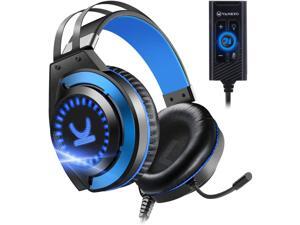 VANKYO Gaming Headset CM7000 with Authentic 7.1 Surround Sound Stereo PS4 Headset, Gaming Headphones with Noise Canceling Mic & Memory Foam Ear Pads for PC, PS4, PS5, Xbox One, Nintendo Switch, Blue VANKYO Gaming Headset CM7000 with Authentic 7.1 Surround Sound Stereo PS4 Headset, Gaming Headphones with Noise Canceling Mic & Memory Foam Ear Pads for PC, PS4, PS5, Xbox One, Nintendo Switch, Blue