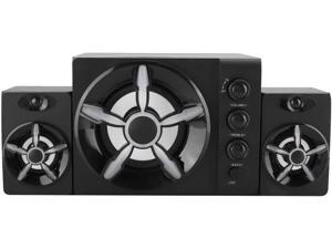 Pusokei Dsektop Computer Subwoofer Speaker, 4-Inch Laptop Speaker with 3.5mm Universal Audio Jack, Stereo Surround Sound Speaker Soundbar for Party/Stage Pusokei Dsektop Computer Subwoofer Speaker, 4-Inch Laptop Speaker with 3.5mm Universal Audio Jack, Stereo Surround Sound Speaker Soundbar for Party/Stage