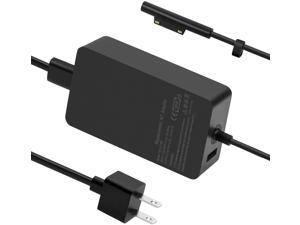 Surface Pro 6 Pro 7 Charger, 65W Power Supply Adapter for Microsoft Surface Pro 3/4/5/6/7/X, Surface Book, Surface Laptop 1/2/3, Surface Laptop Go, Surface Go, with 6.2ft Power Cord Surface Pro 6 Pro 7 Charger, 65W Power Supply Adapter for Microsoft Surface Pro 3/4/5/6/7/X, Surface Book, Surface Laptop 1/2/3, Surface Laptop Go, Surface Go, with 6.2ft Power Cord