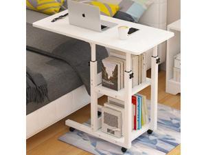 TTXP Iron Frame Laptop Stand Adjustable Height with White Density Board,Adjustable Height, Lockable Casters,Stand for Laptop for Bathroom Bedroom TTXP Iron Frame Laptop Stand Adjustable Height with White Density Board,Adjustable Height, Lockable Casters,Stand for Laptop for Bathroom Bedroom