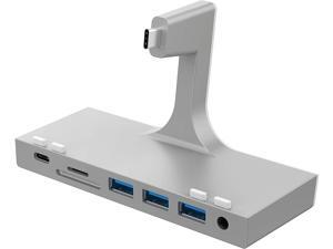 Sabrent Multi-Port iMac Hub with Front Access USB Ports, SD/Micro SD Card Reader, 3.5mm Headphone Jack and Rear HDMI 2.0 Output (iMac 2017 and Later) (HB-SIMC) Sabrent Multi-Port iMac Hub with Front Access USB Ports, SD/Micro SD Card Reader, 3.5mm Headphone Jack and Rear HDMI 2.0 Output (iMac 2017 and Later) (HB-SIMC)